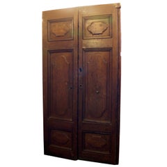 Antique Chestnut Double Door