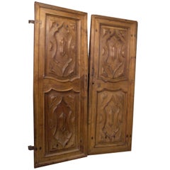 Antique Double Entry Door