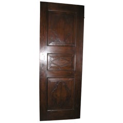 Antique Walnut Door