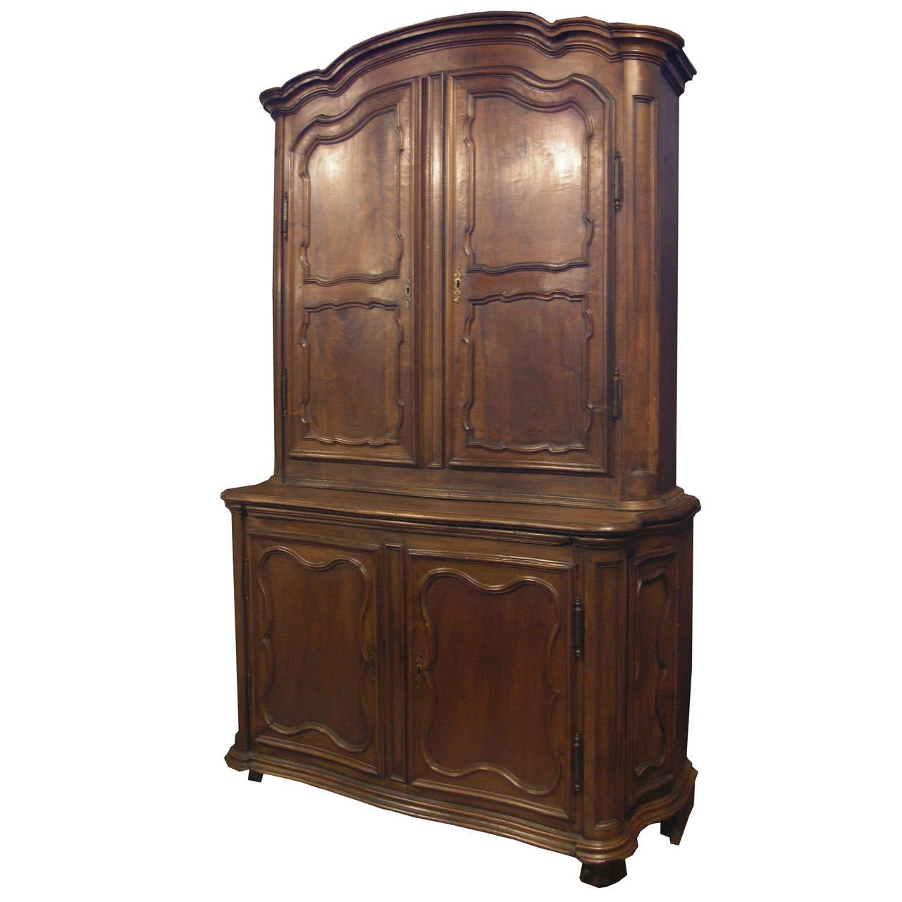 Antique Walnut Cupboard For Sale at 1stdibs