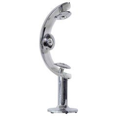 Vintage Chrome Curved Spotlight, 1960s