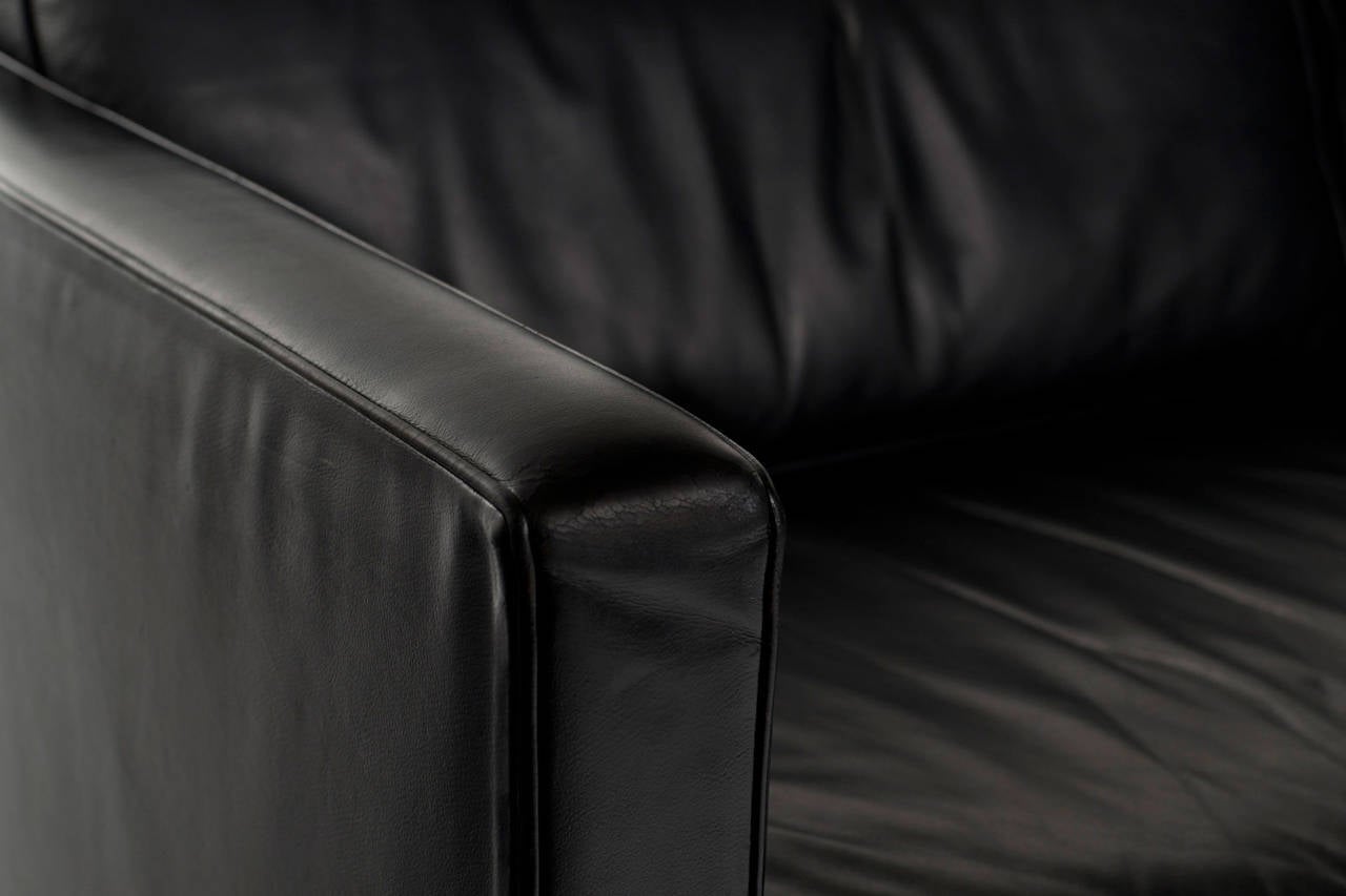 Mid-20th Century Artifort Leather, Three-Seat Sofa, 1960s