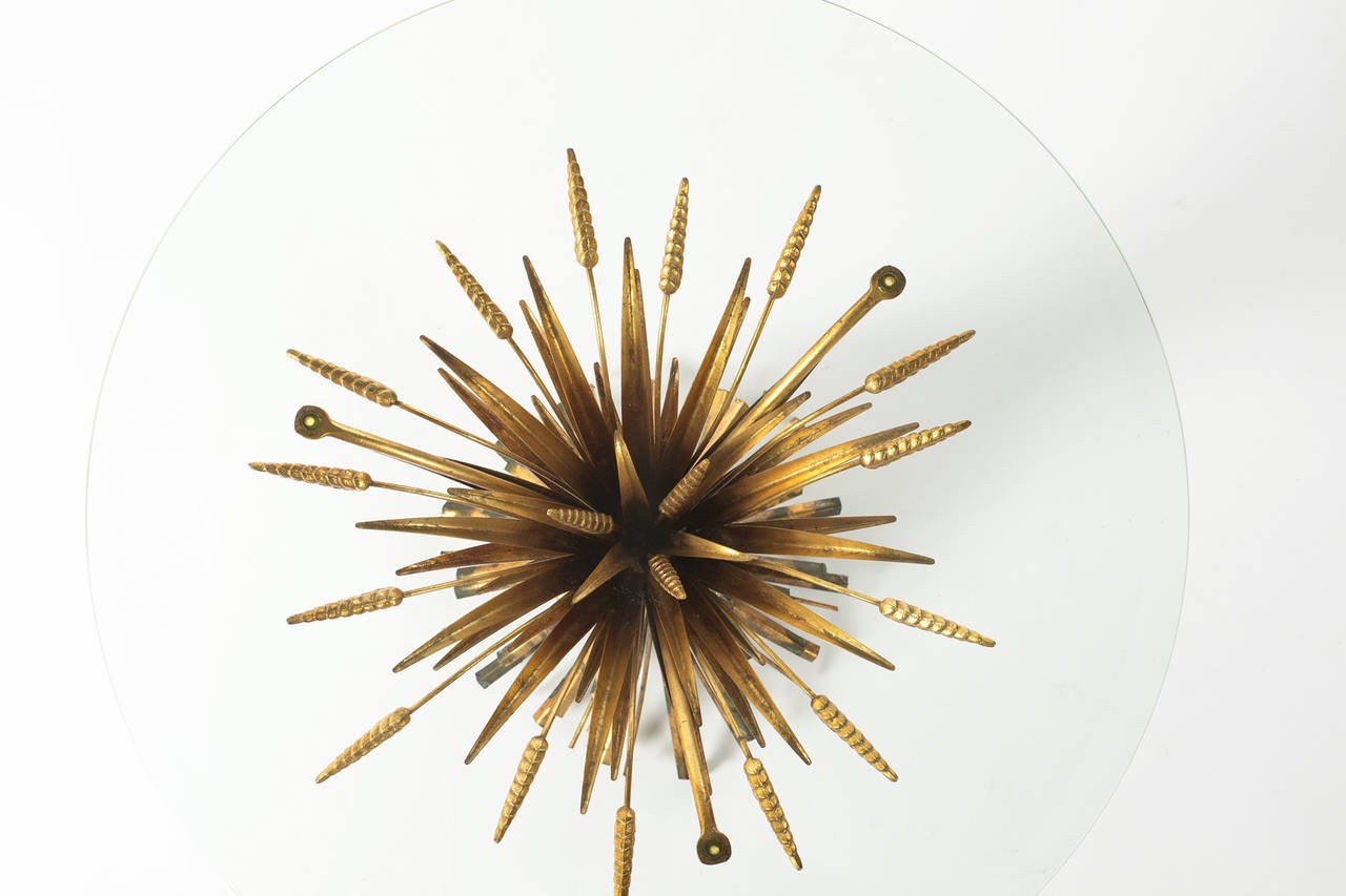 French Sheaf of Wheat Side Table In Excellent Condition In Rotterdam, ZH