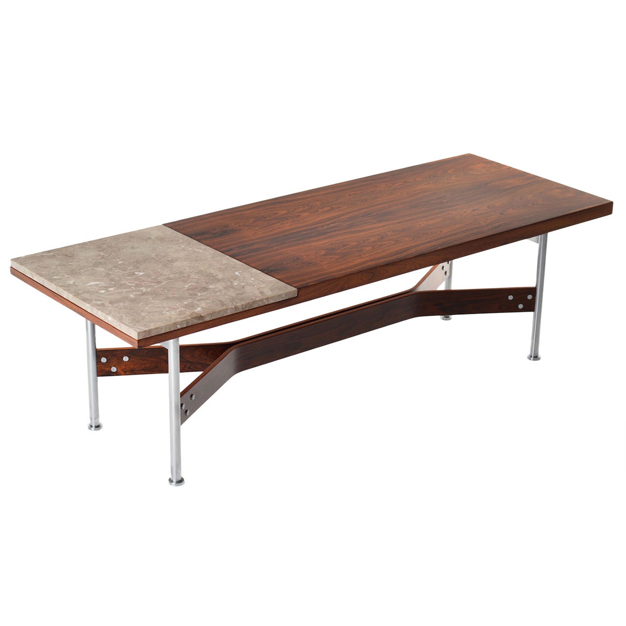 Rosewood Coffee Table by R. Glatzel for Fristho