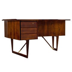 Vintage Rosewood Desk by Peter Løvig Nielsen