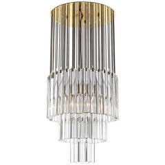 Mazzega Murano Crystal Chandelier