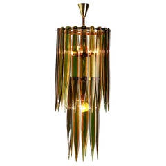 Chandelier by Flavio Poli for Seguso Vetri d'Arte 12