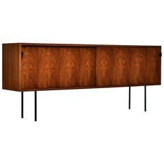 Florence Knoll Walnut Credenza