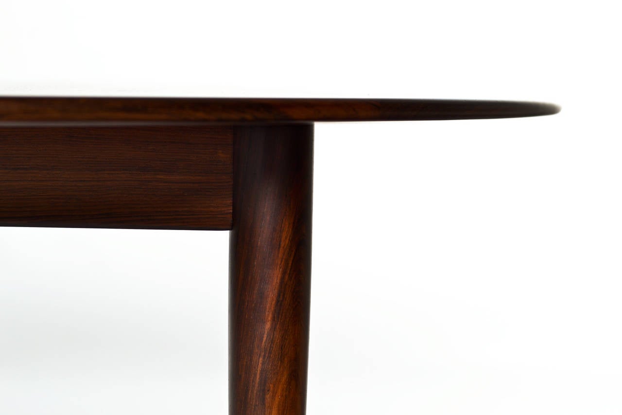 Rosewood dining table by Grete Jalk for  P. Jeppesen 1