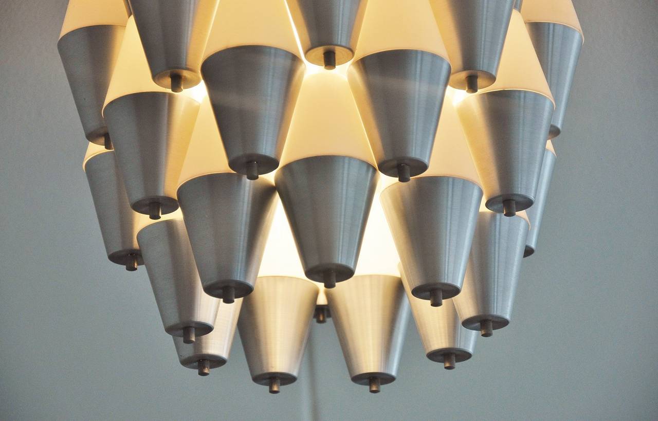 Dutch RAAK Ludiek Ceiling Lamp, 1960