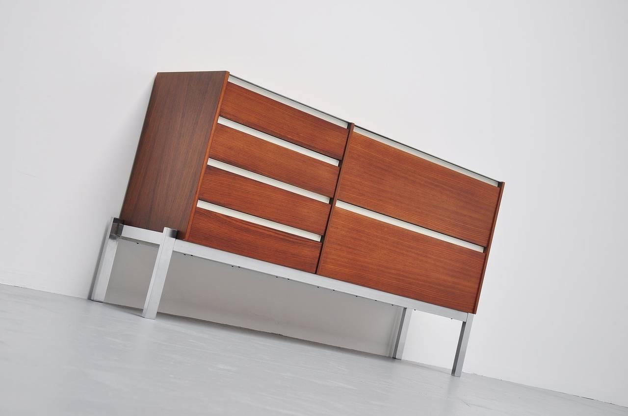 Mid-Century Modern Kho Liang Ie and Wim Crouwel Credenza for Fristho, 1957