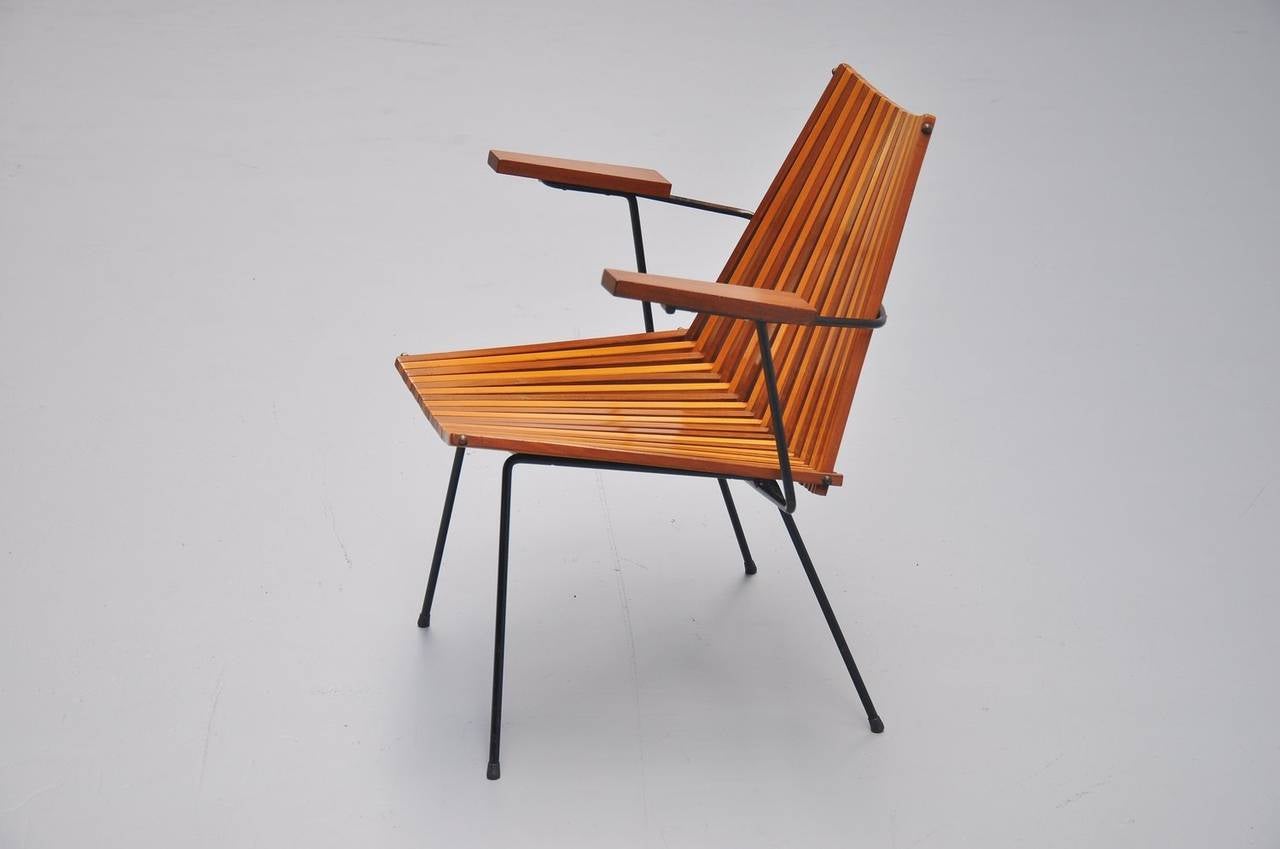 Dirk van Sliedrecht Lounge Chair Rohé Noordwolde, 1960 In Excellent Condition In Roosendaal, NL