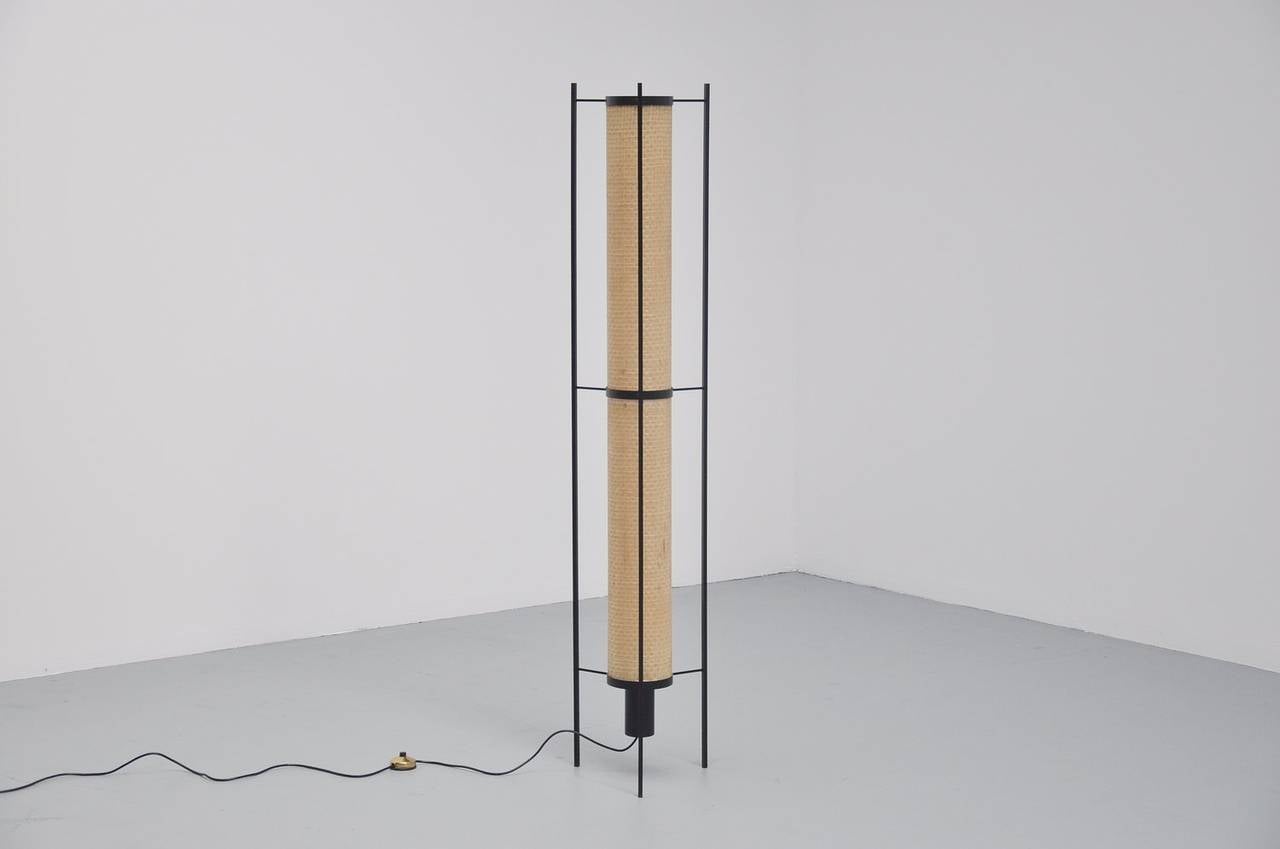 Kho Liang Ie K46 Floor Lamp for Artifort, 1957 In Good Condition In Roosendaal, NL