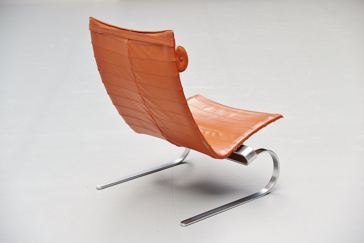 Brushed Poul Kjaerholm PK20 Lounge Chair