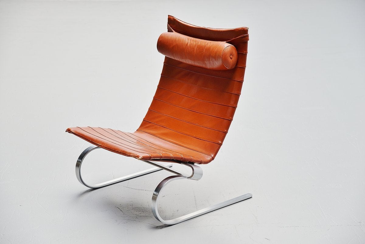 Poul Kjaerholm PK20 Lounge Chair In Excellent Condition In Roosendaal, NL