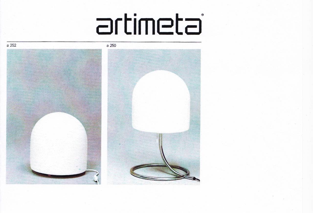 Aldo van den Nieuwelaar A250 Table Lamp for Artimeta, 1972 2