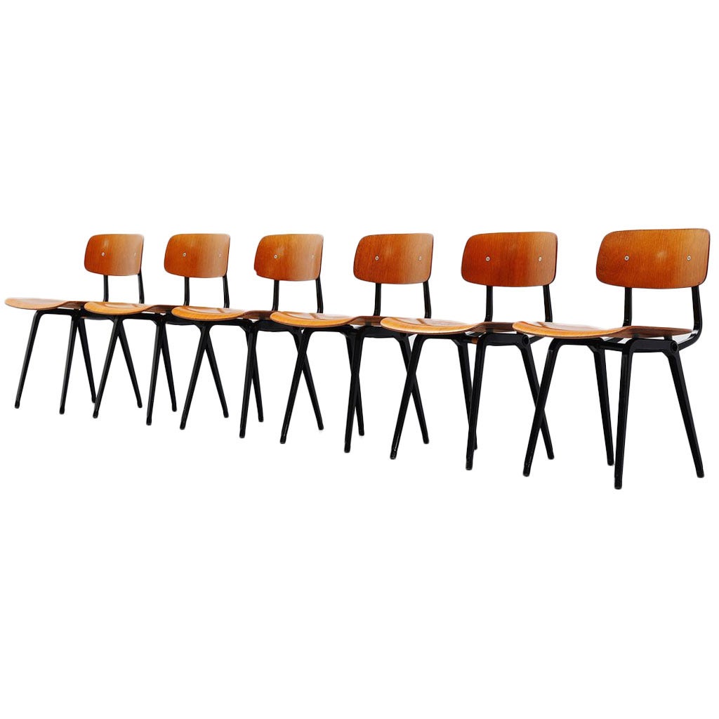 Friso Kramer Revolt Chairs for Ahrend de Cirkel, 1963 For Sale