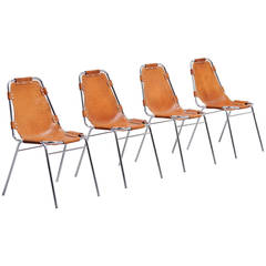 Charlotte Perriand Stacking Chairs Les Arcs, France, 1960