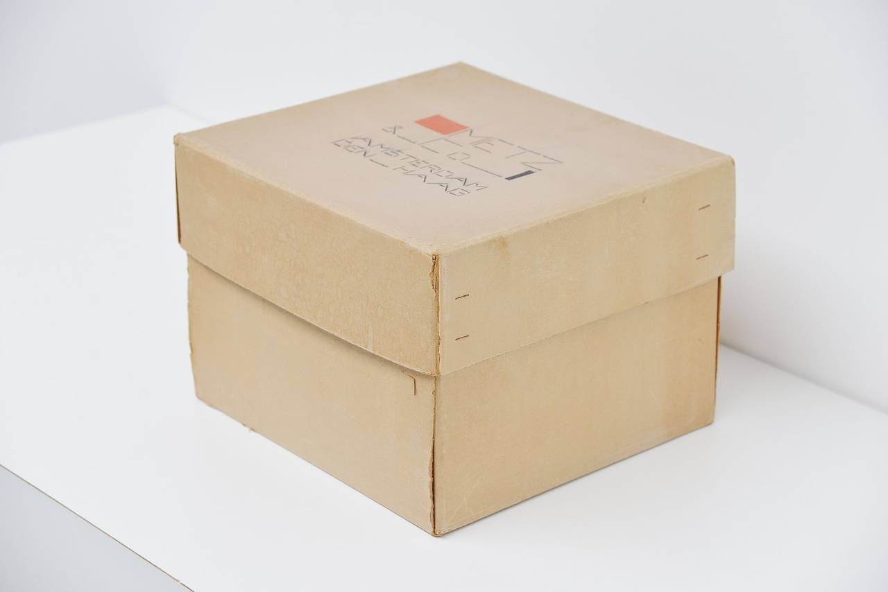 Bart van der Leck de Stijl Box for Metz & Co, 1935 In Good Condition In Roosendaal, NL