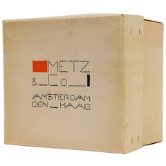 Bart van der Leck de Stijl Box for Metz & Co, 1935