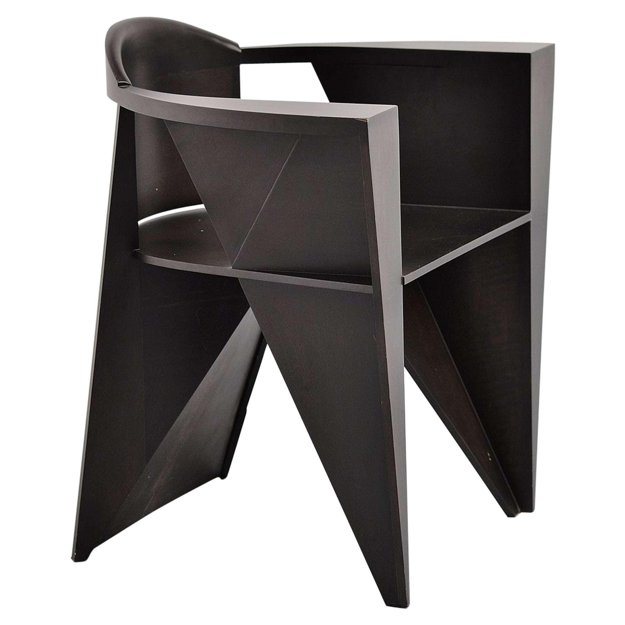 Constructivist Armchair, 1970 Frank Lloyd Wright Inspired