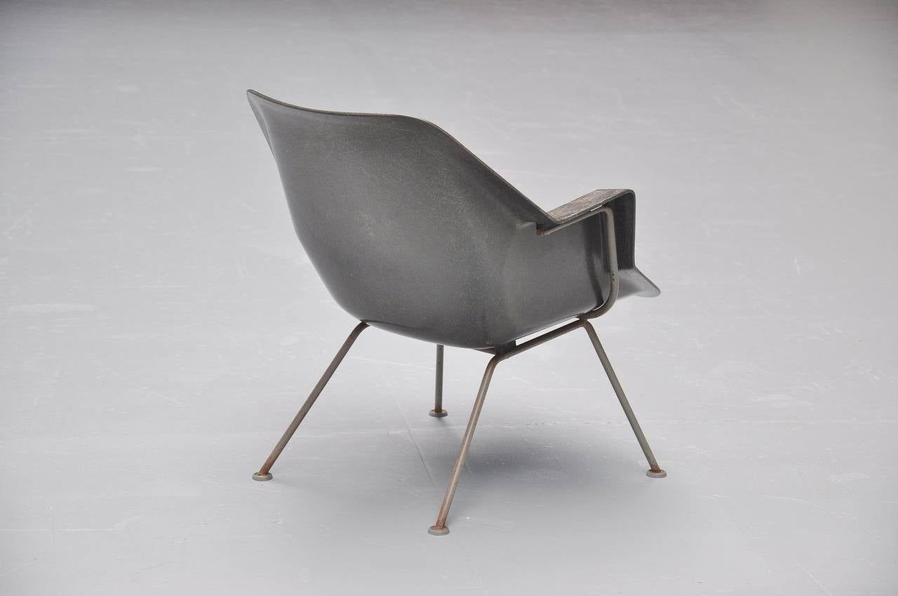 Metal Wim Rietveld Polyester Chair No. 416, Gispen, 1957
