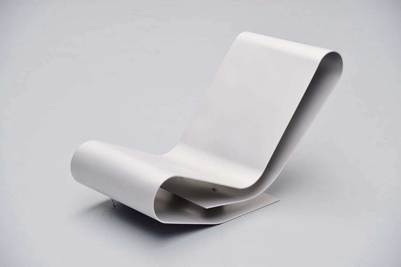 Mid-Century Modern Maarten van Severen Lounge Chair Model LC95A for Atelier MVS, 1993 For Sale
