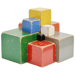 Ado Ko Verzuu Large Cubes Set, 1950