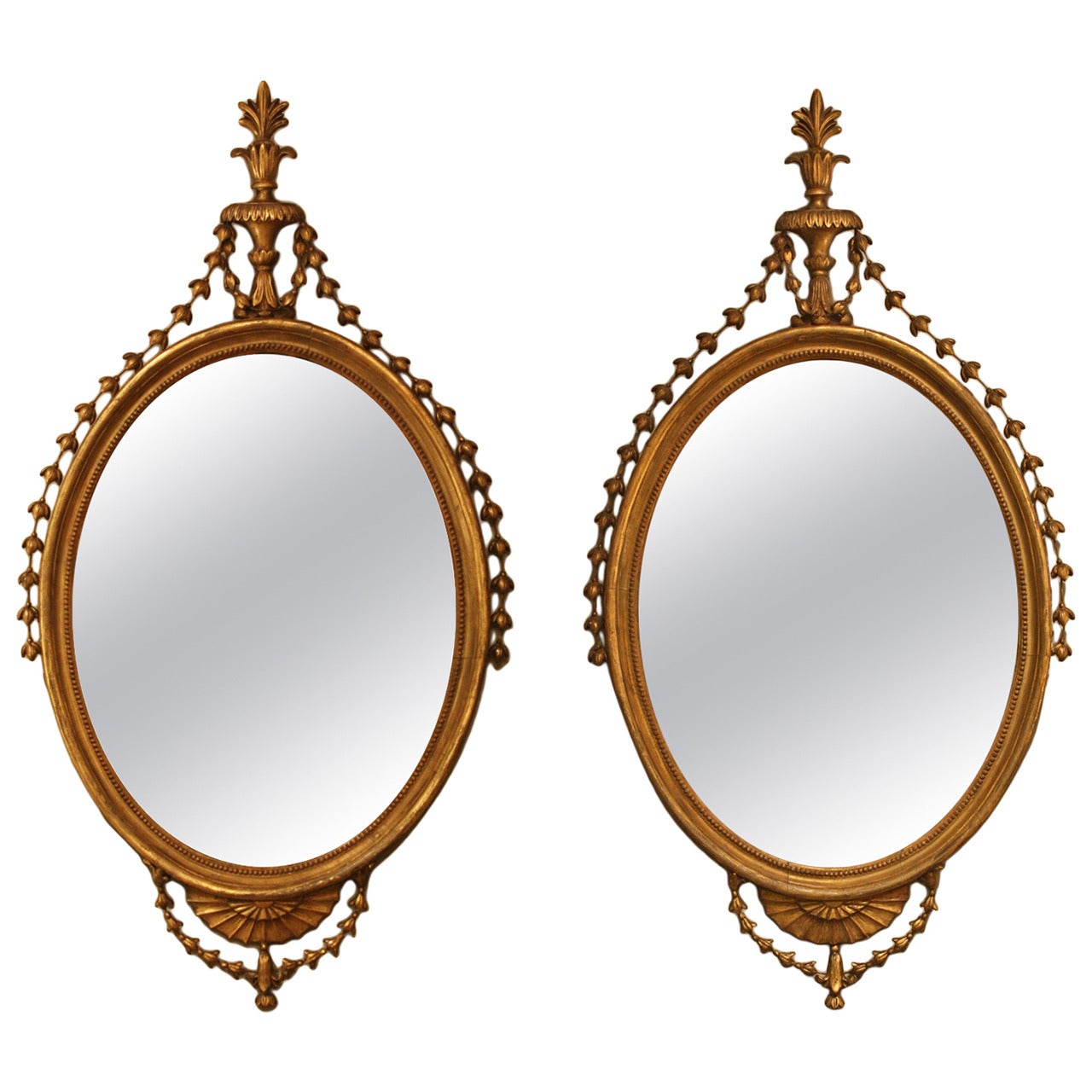 Pair of Period George III Mirrors