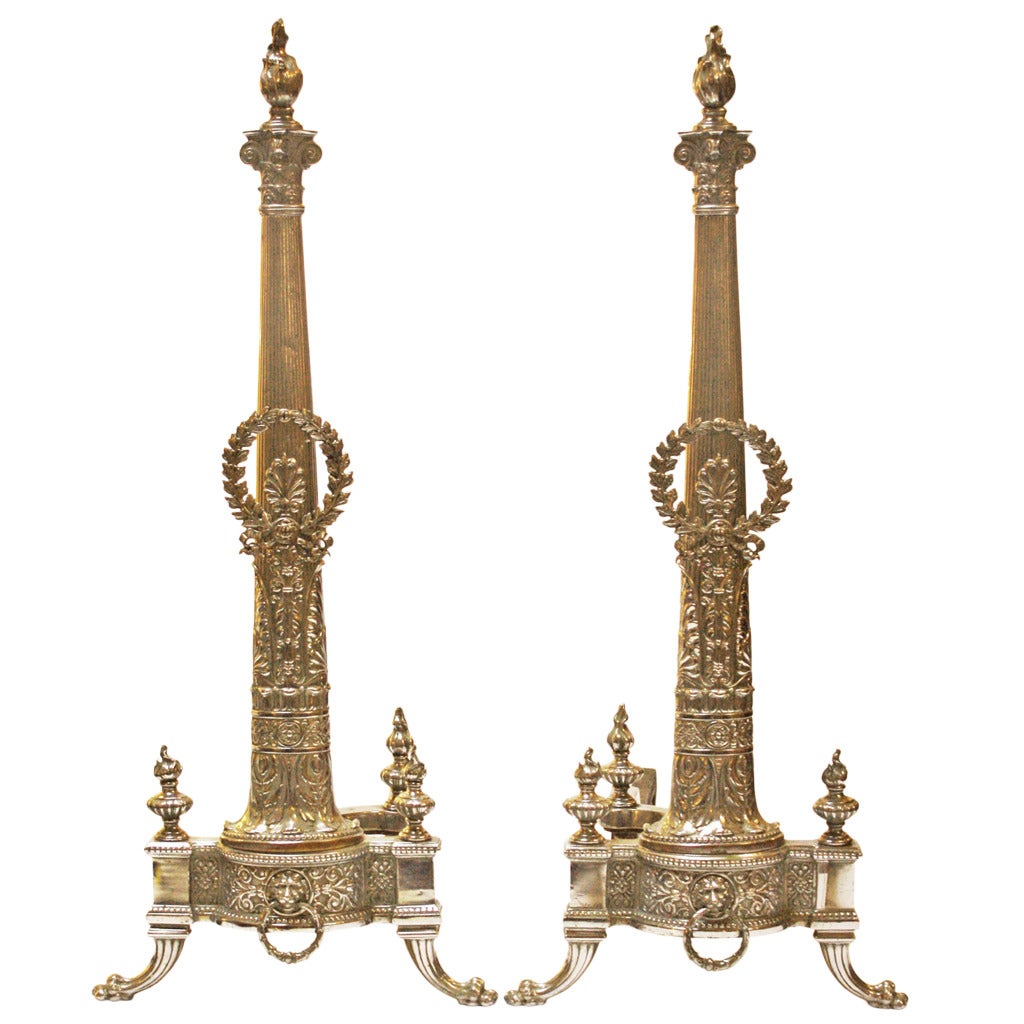 Regency Inspired Andirons