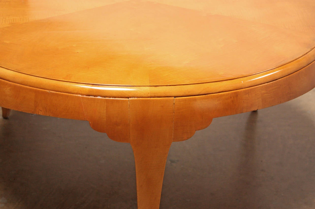 Streamlined Moderne Rinck Art Moderne Coffee Table