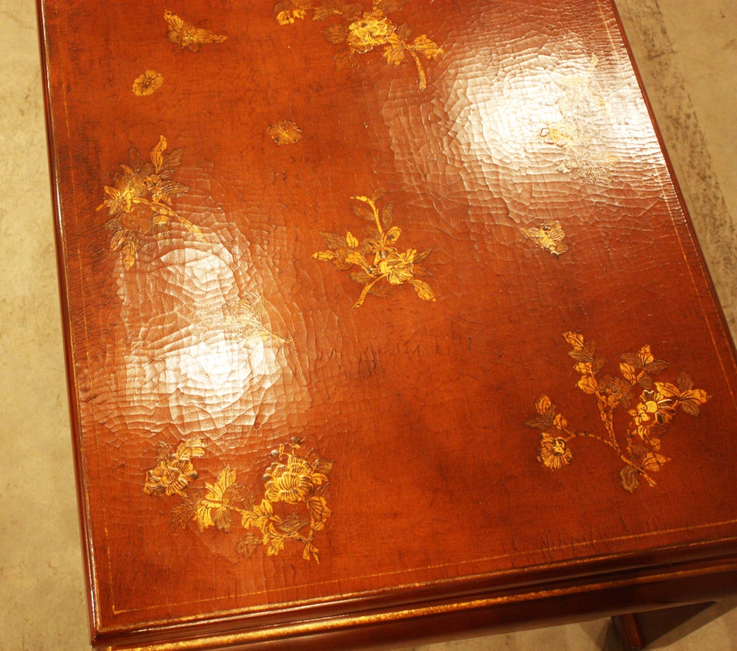 French Lacquered Coffee Table For Sale at 1stDibs
