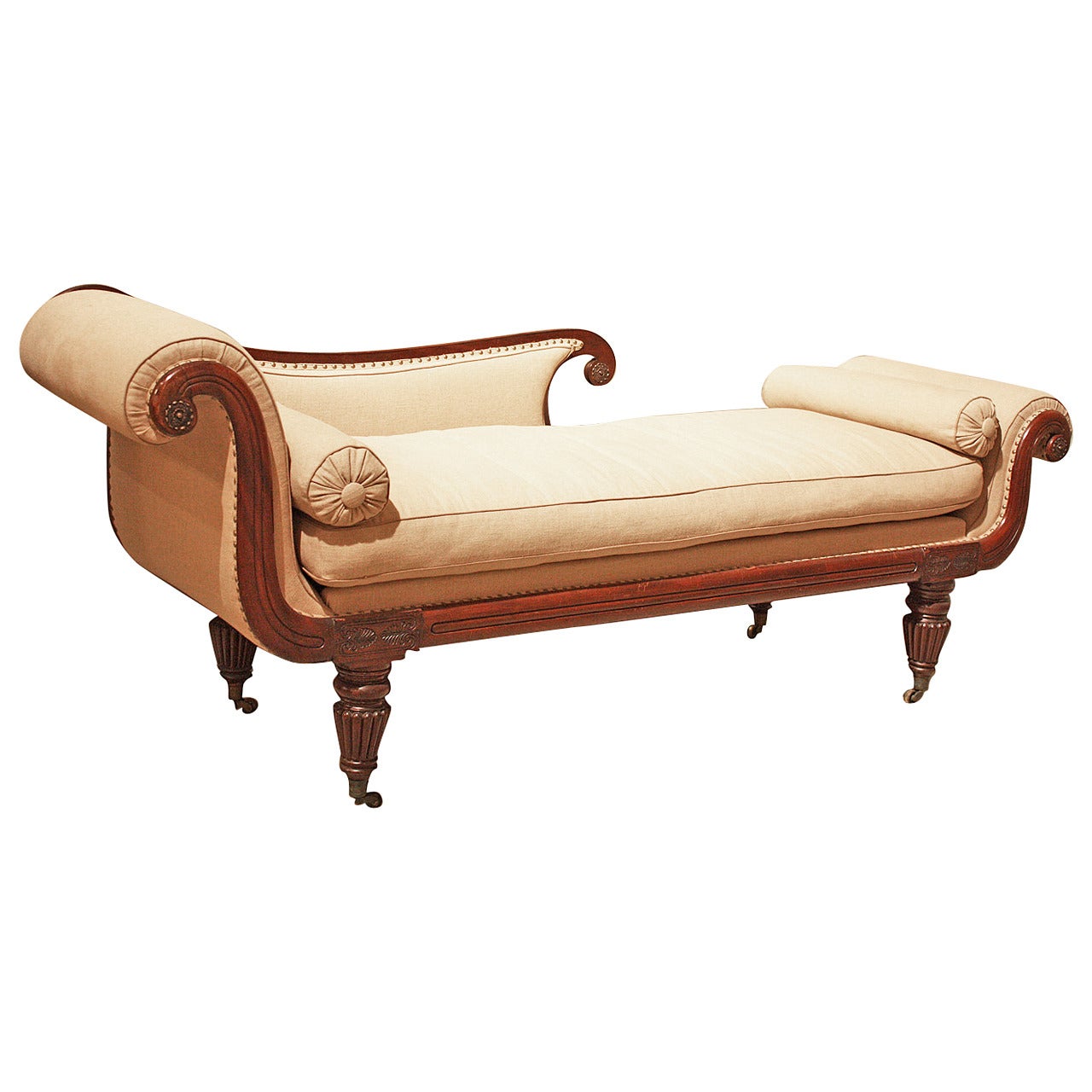 William Williams lV Recamier in mogano