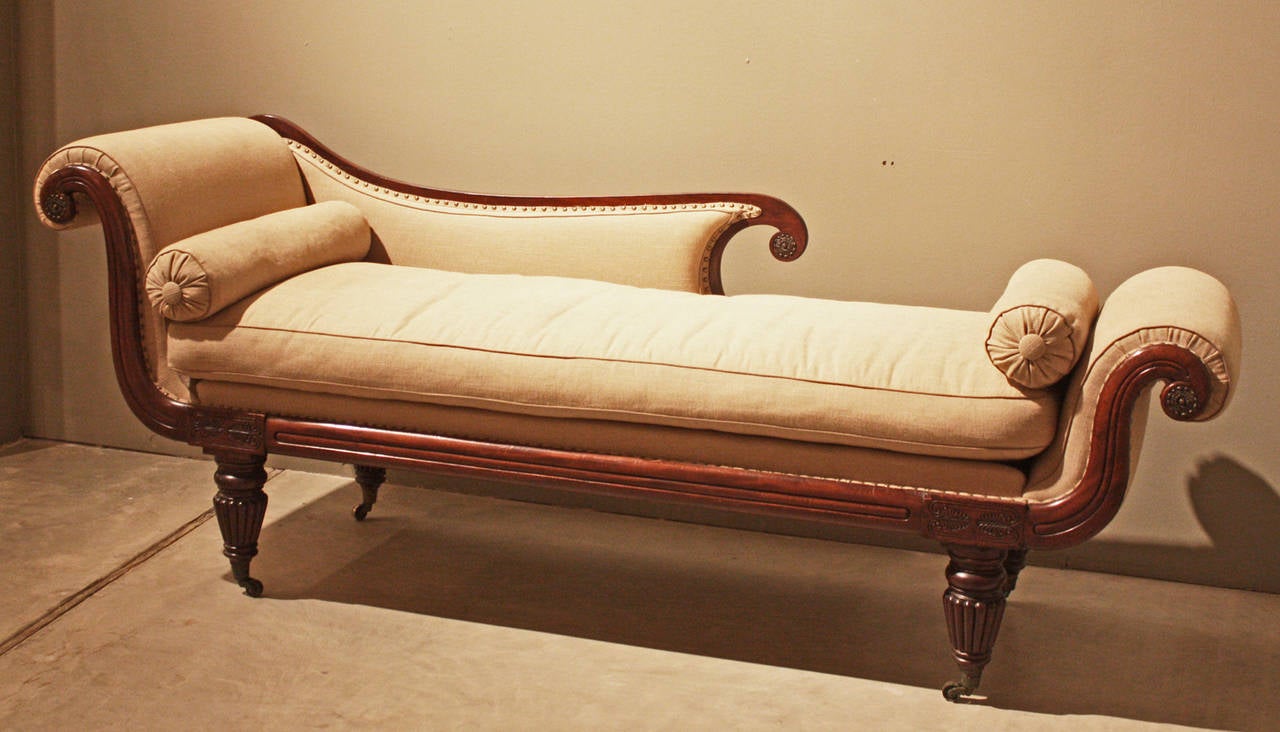 Guglielmo IV William Williams lV Recamier in mogano