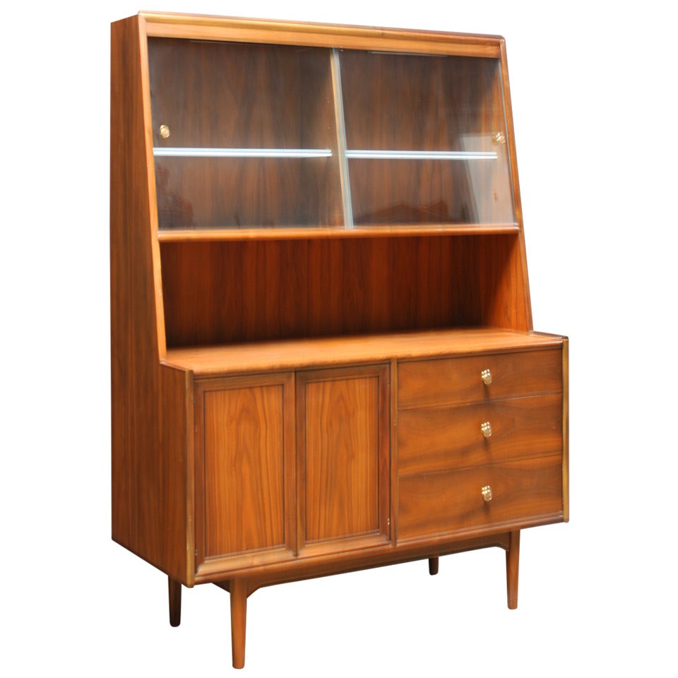 Kipp Stewart Mid Century Dry Bar or Hutch/Buffet by Declaration for Drexel