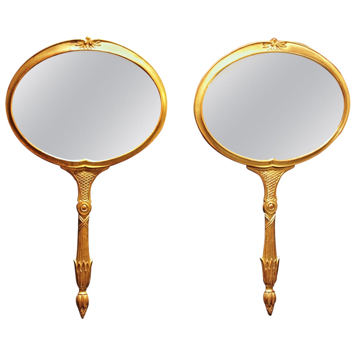 Pair of Mid Century Italian Mirrors by Palladio