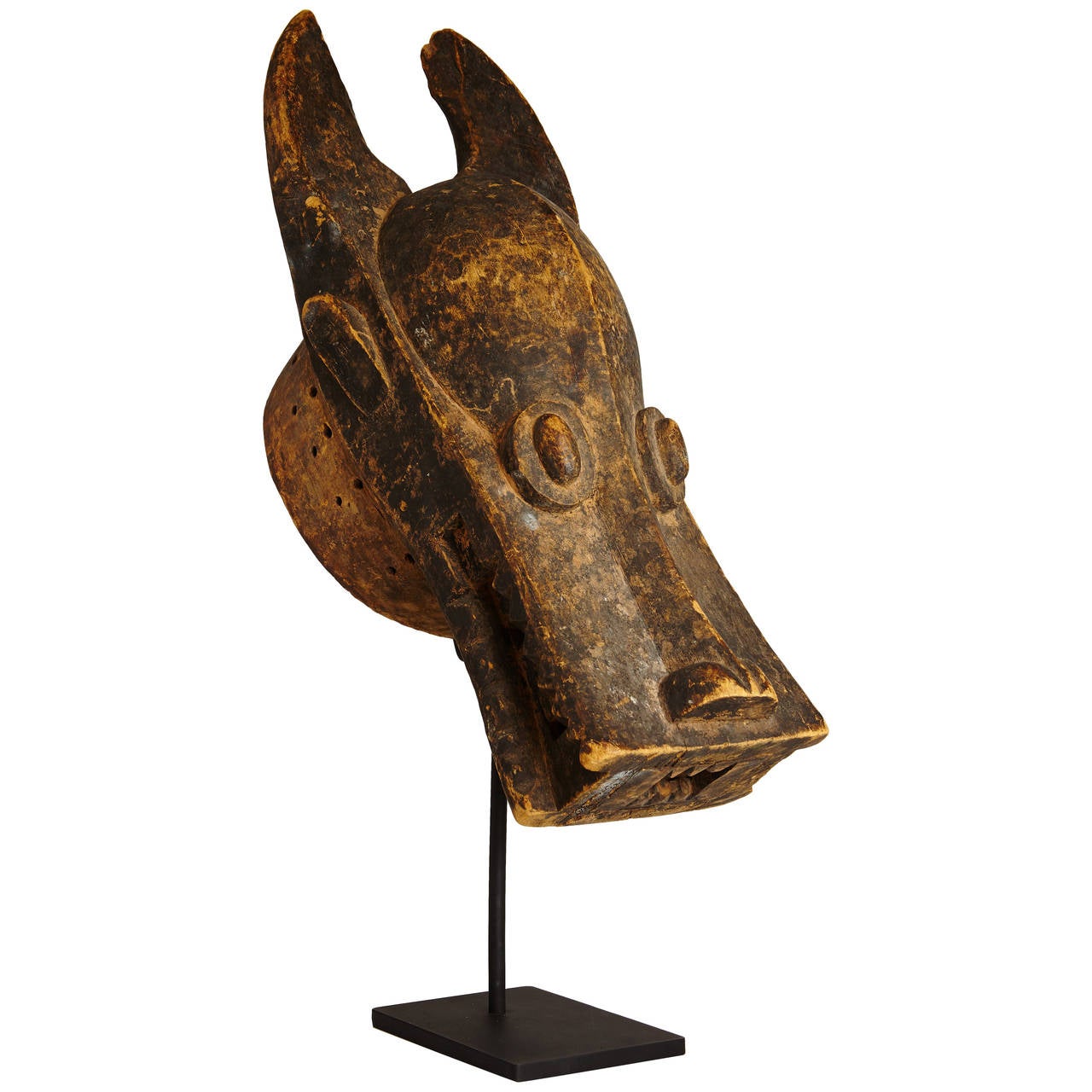 Vintage African Tribal Mask For Sale at 1stdibs