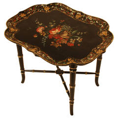 Regency Papier Mâché Tray Table 5