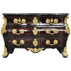 18th Century French Louis XV Parquetry Commode