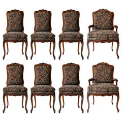 Retro Louis XV Style Dining Chairs