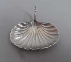 A rare George III Caddy Spoon made in Birmingham in 1811 by Joseph Willmore.