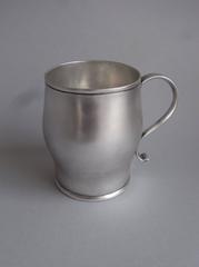 An important George III Drinking Mug by Richard Richardson III.