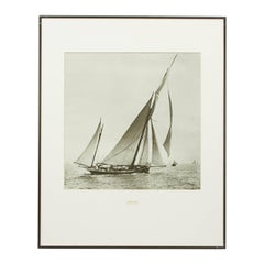 Antique Yachting Photograph by Beken of Cowes