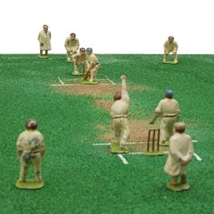 Lead Toy Cricket Figures
