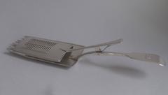 Pair of George III Double Bladed Servers by Eley, Fearn & Chawner