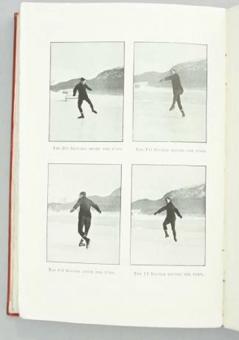 Early 20th Century Ski Book, 'The Book of Winter Sport', First Edition, Syres