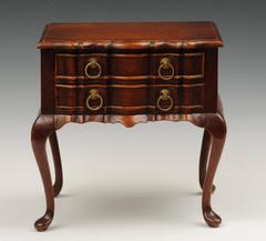 Miniature Dutch Mahogany Lowboy