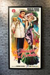 "The Prince and the Showgirl" Film Poster, 1957