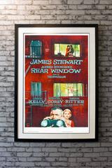 "Rear Window" Film Poster, 1954