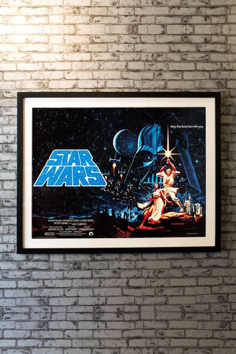 This rare version of the UK Quad poster was designed by the Hildebrandt brothers, and was issued when the film was initially released in the UK. However, subsequent to the films release it was felt that the depiction of the characters should more